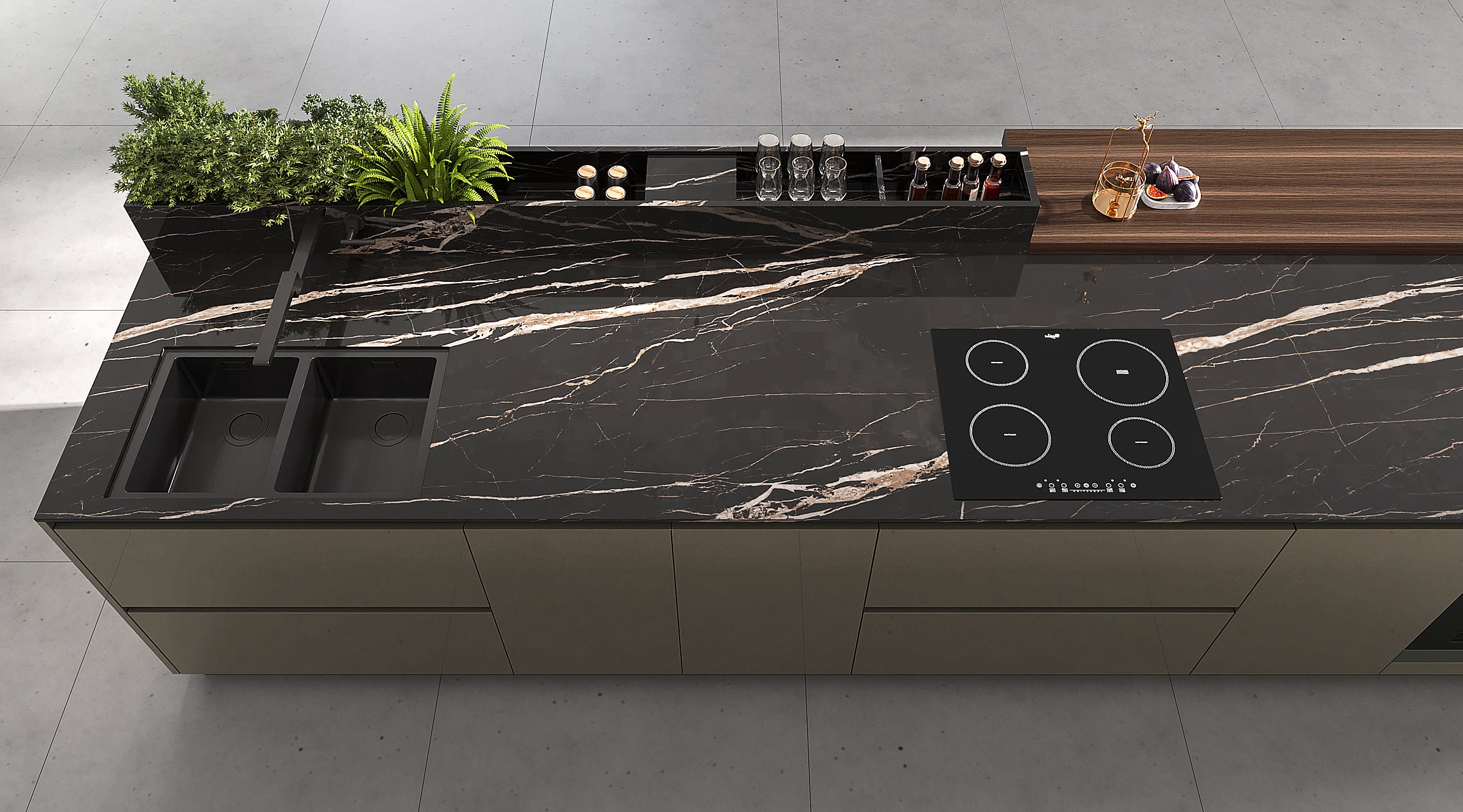 APlus Interior x Oppolia – PureHide Elite Kitchen