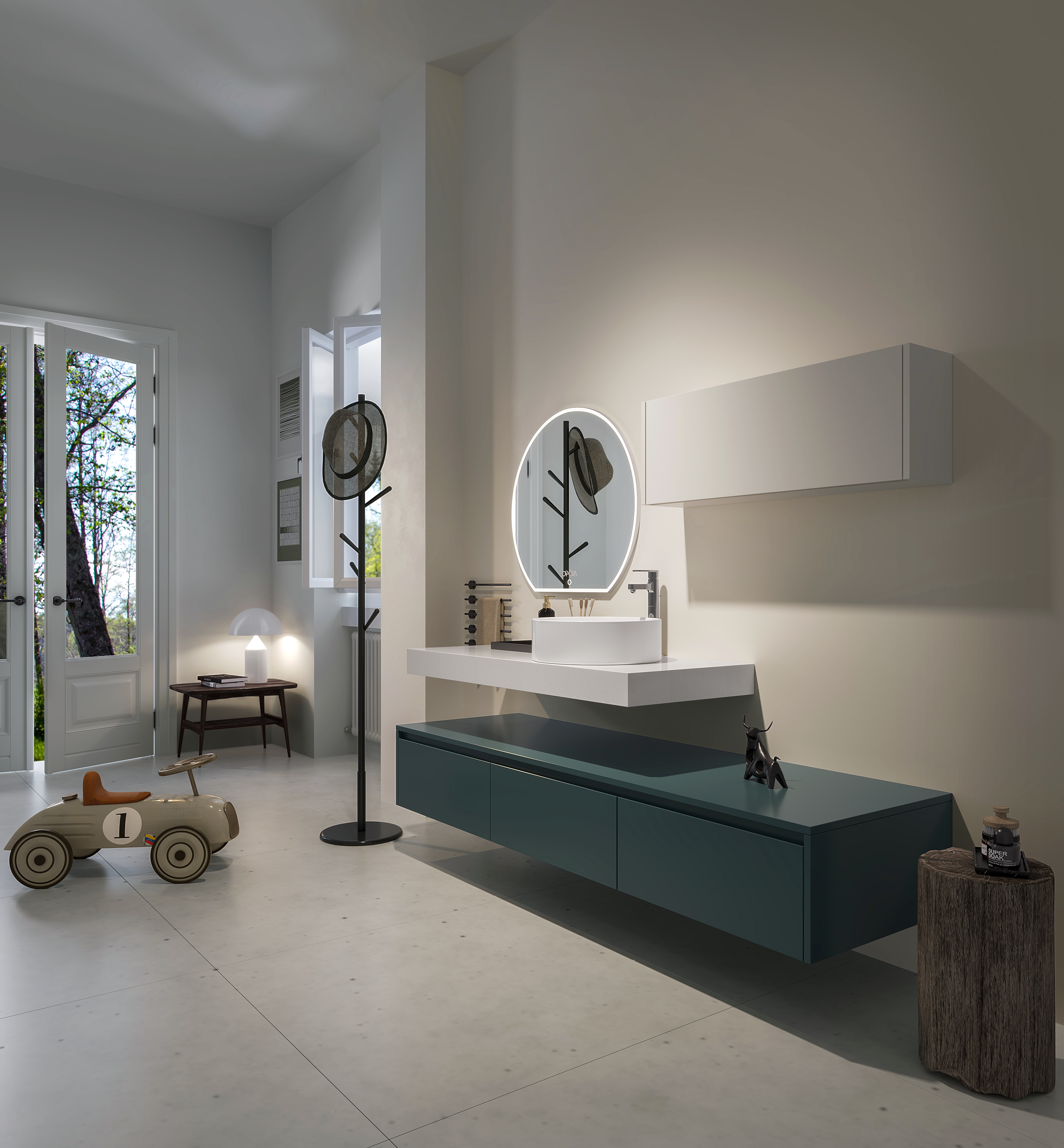 APlus Interior x Oppolia – AeroLine Floating Vanity