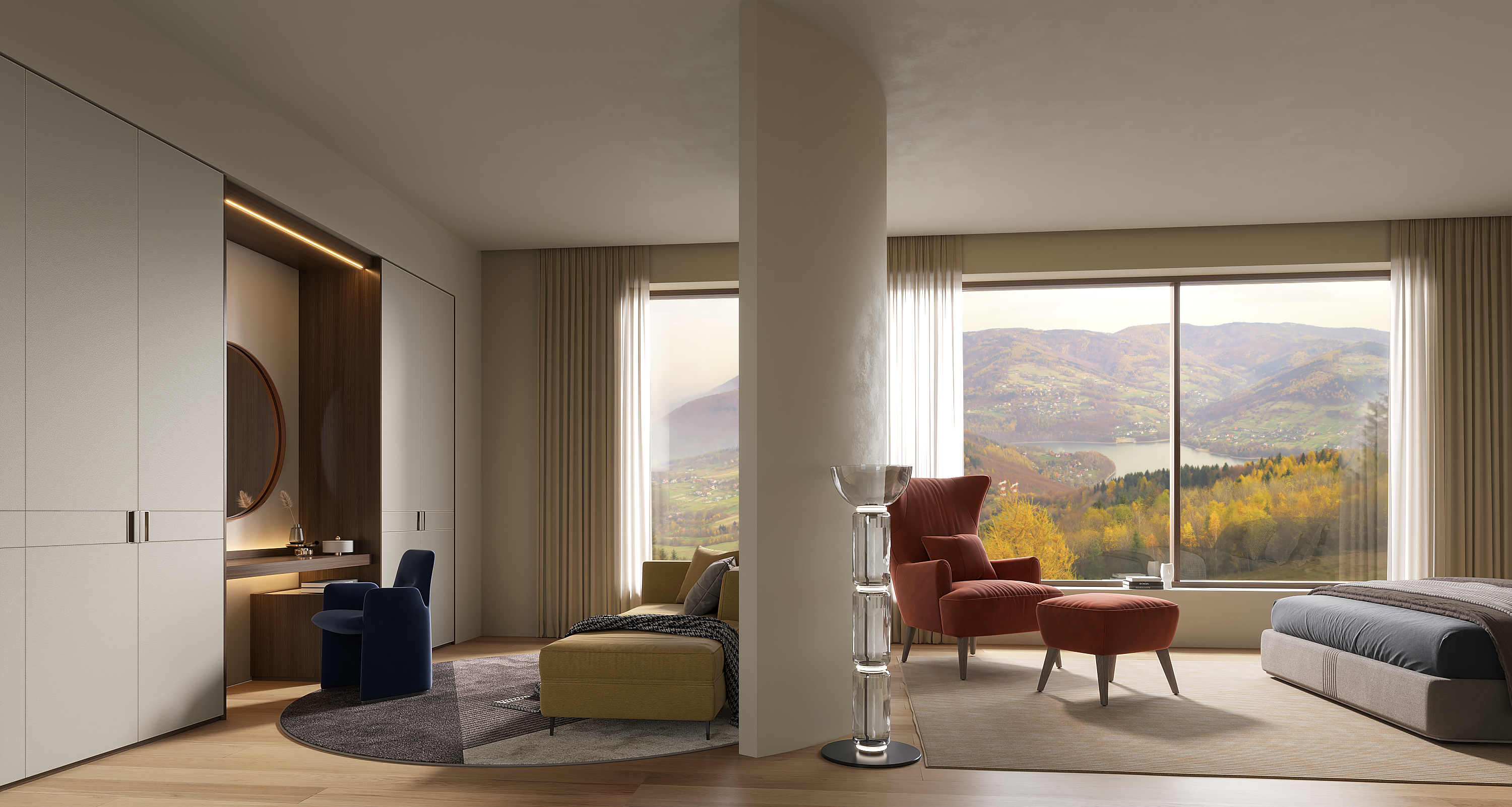 APlus Interior x Oppolia – Harmony Built-In Wardrobe