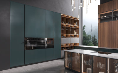 APlus Interior x Oppolia – PrestigeGlass Kitchen Lounge